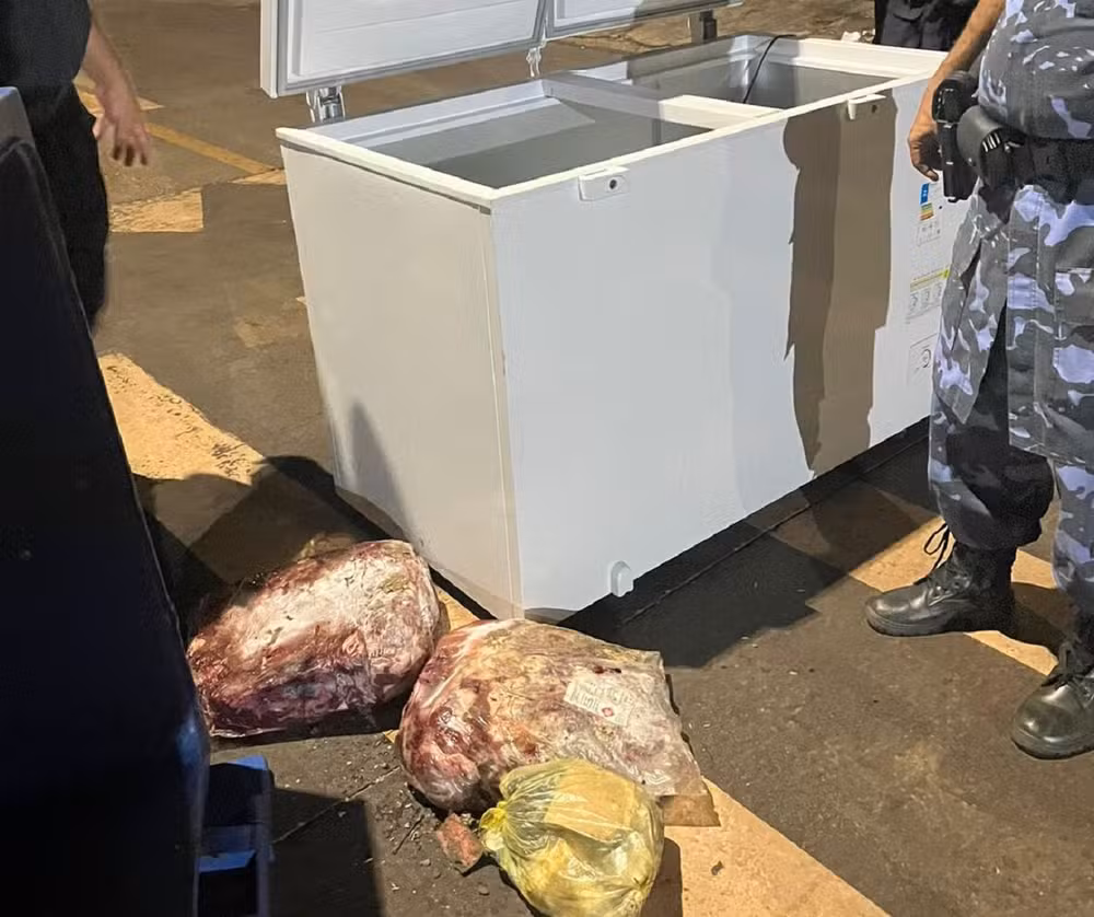 Suspeitos de furtar freezer de merenda escolar em Palmas são presos com container da Prefeitura suspeitos-de-furtar-freezer-de-merenda-escolar-em-palmas-sao-presos-com-container-da-prefeitura