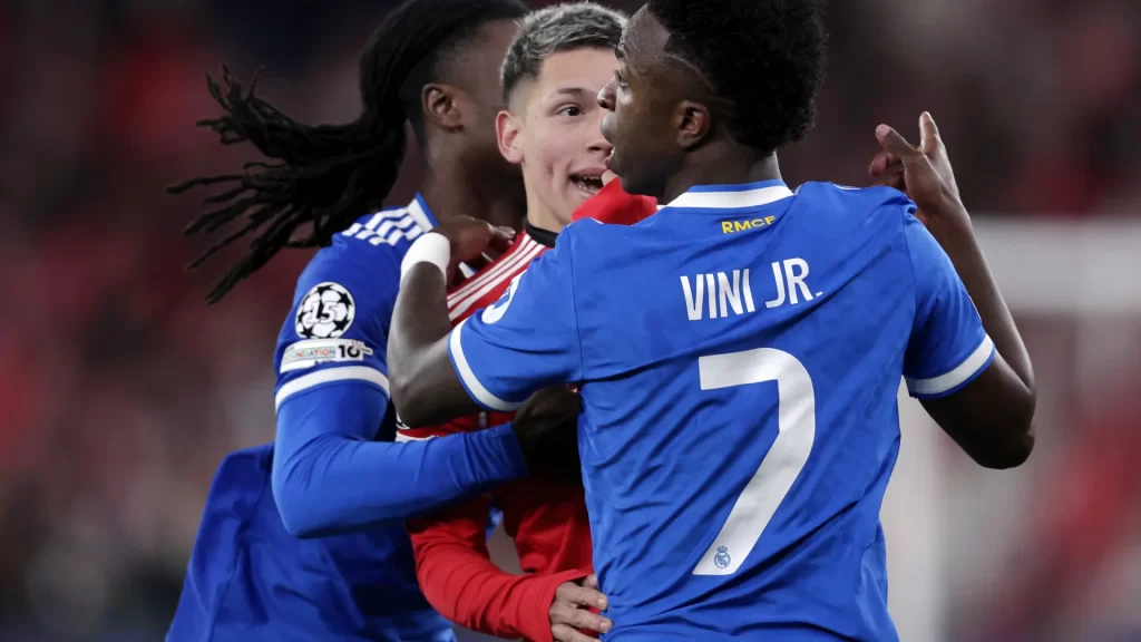 vinicius-jr.-denuncia-racismo-de-rival-argentino-em-vitoria-do-real-sobre-o-benfica