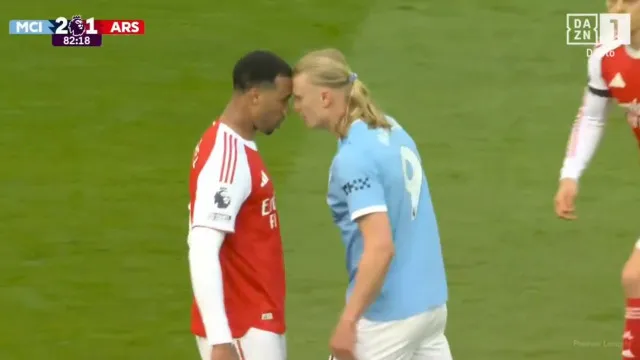 Haaland e Gabriel se estranham, e lance gera polêmica na Premier League haaland-e-gabriel-se-estranham,-e-lance-gera-polemica-na-premier-league