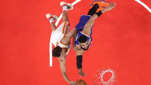 Com recorde, Knicks massacram Hawks e avançam às semifinais; Timberwolves também se classificam com-recorde,-knicks-massacram-hawks-e-avancam-as-semifinais;-timberwolves-tambem-se-classificam