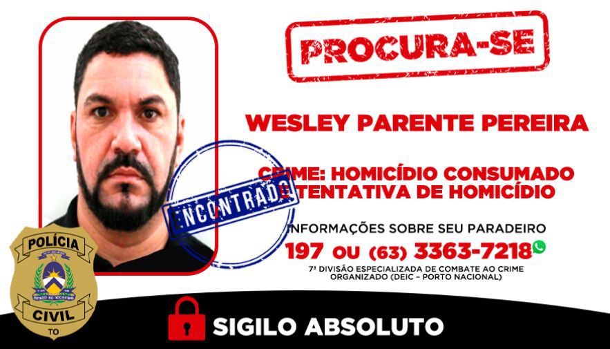 Em Porto Nacional, Polícia Civil cumpre mandados de prisão contra autor de homicídios na região em-porto-nacional,-policia-civil-cumpre-mandados-de-prisao-contra-autor-de-homicidios-na-regiao
