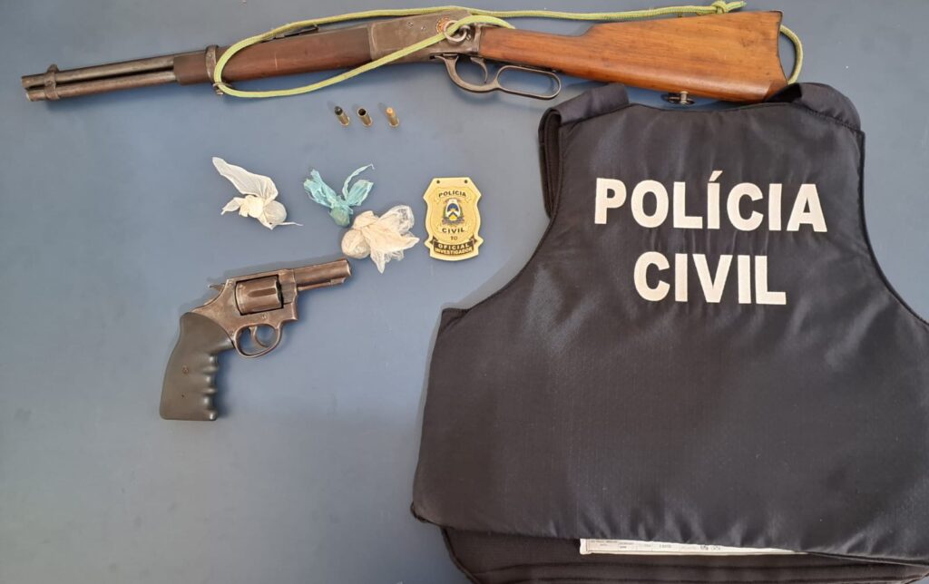 Polícia Civil cumpre mandado de busca e apreende armas de fogo em propriedade rural de Almas policia-civil-cumpre-mandado-de-busca-e-apreende-armas-de-fogo-em-propriedade-rural-de-almas