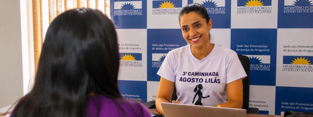 MPTO participa de ação do Agosto Lilás com atendimento e orientação a mulheres em Araguaína mpto-participa-de-acao-do-agosto-lilas-com-atendimento-e-orientacao-a-mulheres-em-araguaina