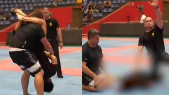 Atleta de jiu-jitsu perde movimentos após sofrer golpe ilegal em competição atleta-de-jiu-jitsu-perde-movimentos-apos-sofrer-golpe-ilegal-em-competicao