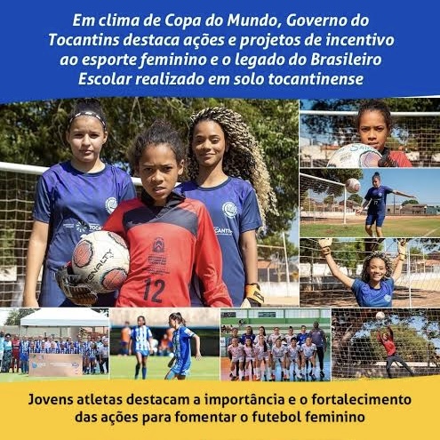 Mais de R$ 110 milhões estão previstos para juventude, esporte e lazer no Tocantins