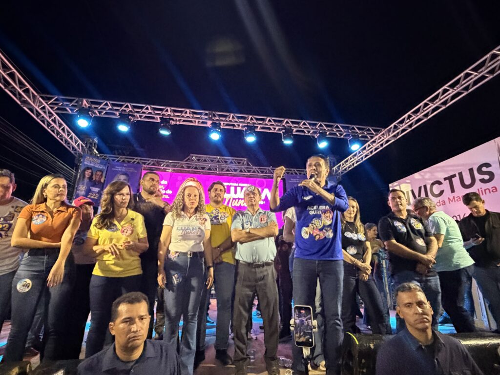 Em discurso no palanque em Gurupi, Gaguim faz compromissos e critica adversário ao Senado em-discurso-no-palanque-em-gurupi,-gaguim-faz-compromissos-e-critica-adversario-ao-senado
