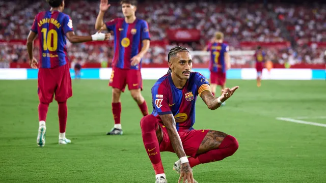 Raphinha faz hat-trick, Barcelona vence Sevilla e dispara em La Liga raphinha-faz-hat-trick,-barcelona-vence-sevilla-e-dispara-em-la-liga