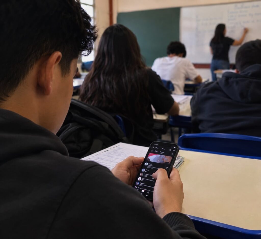 Celular na sala de aula: ajuda ou atrapalha?