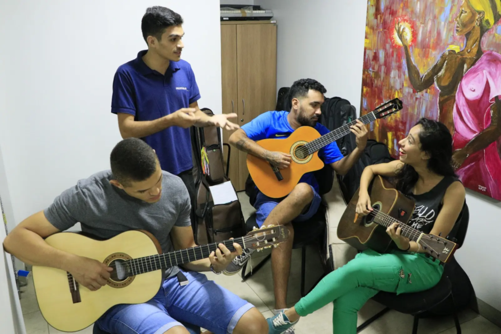Palmas tem cerca de 300 vagas gratuitas em cursos de arte